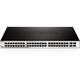 DGS-1210-52/ME: D-LINK SWITCH 48-PORT 10/100/1000BASE-T + 4-PORT 1 GBPS SFP PORTS METRO ETHERNET SWITCH