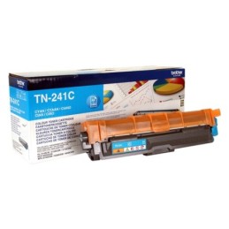 TN241C: BROTHER TONER CIANO 1.400 PAG PER DCP9020CDW - HL3140CW - HL3150CDW - HL3170CDW - MFC-9330CDW - MFC-9340CDW
