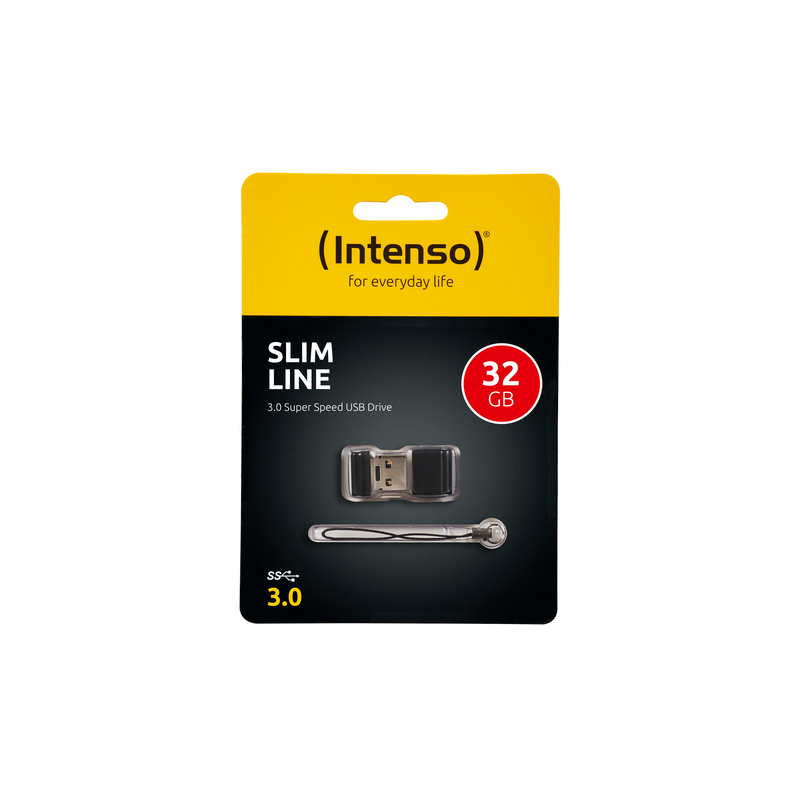 3532480: INTENSO PEN DISK SLIM LINE 32GB USB 3.2 FLASH DRIVE Gen.1x1