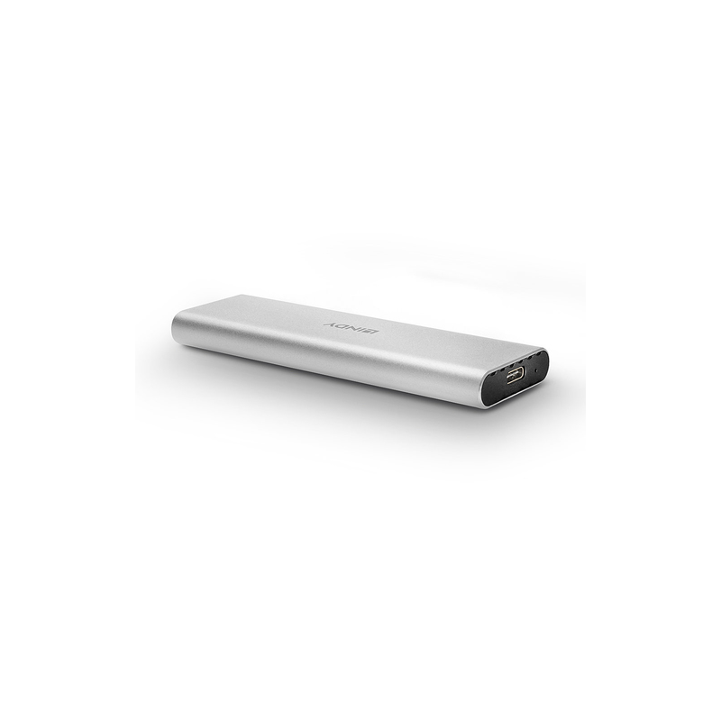 43095: LINDY BOX ESTERNO USB 3.1 PER SSD NVME M.2