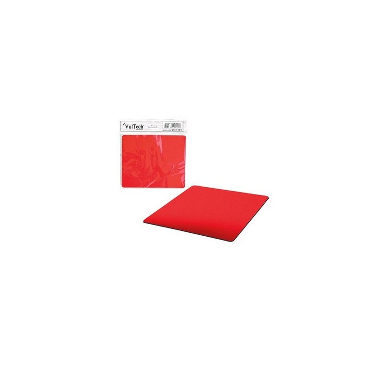 MP-01R: VULTECH MOUSE PAD TAPPETTINO PER MOUSE MP-01R ROSSO