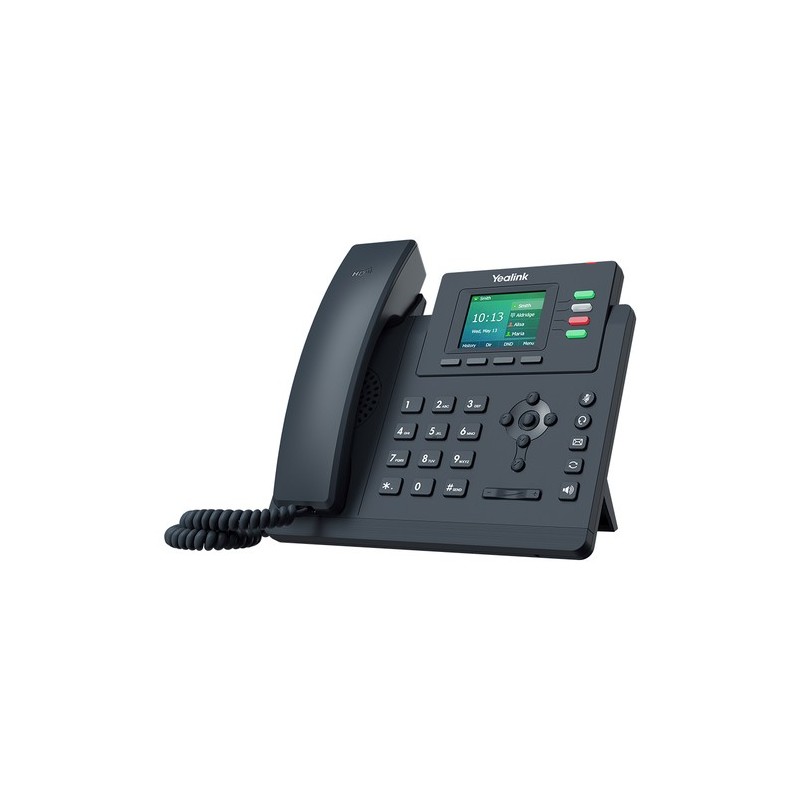 SIP-T33G: YEALINK TELEFONO VOIP 2XLAN GIGABIT POE