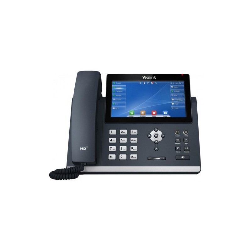 SIP-T48U: YEALINK TELEFONO VOIP 2XLAN GIGABIT