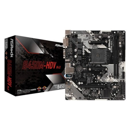 B450M-HDV R4.0: ASROCK MB AMD B450