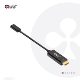 CAC-1333: CLUB3D ADATTATORE HDMI 2.0 TO USB C 4K 60HZ M/F