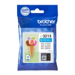 LC3213C: BROTHER CART INK CIANO PER DCPJ772/J774/MFCJ890DW/J895DW DA 400PG
