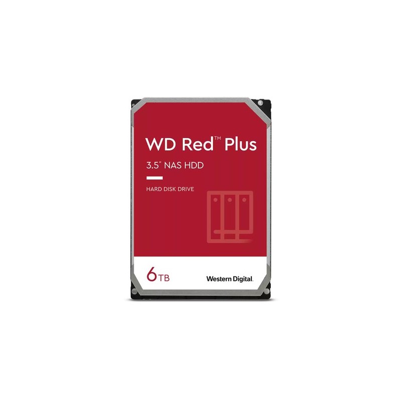 WD60EFPX: WESTERN DIGITAL HDD RED PLUS 6TB 3