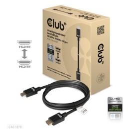 CAC-1370: CLUB3D HDMI 2.1 MALE TO HDMI 2.1 MALE ULTRA HIGH SPEED 8K 60 HZ 4 K120 HZ  1M.5/ 4.928FT