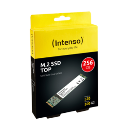 3832440: INTENSO SSD INTERNO TOP 256GB M.2 SATA R/W 520/500