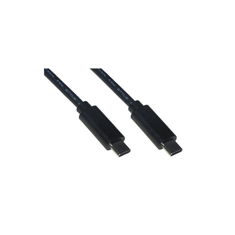 LKC3120: LINK CAVO USB-C 3.1 GEN1 (5 GBPS) GESTIONE ATTIVA CORRENTE FINO A 3A 60 WATT CON E-MARK MASCHIO/MASC