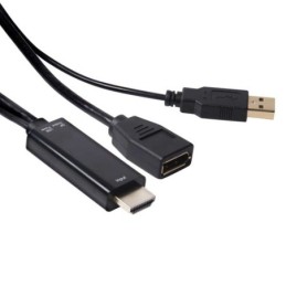 CAC-2330: CLUB3D ADATTATORE HDMI TO DISPLAYPORT M/F