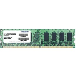 PSD22G80026: PATRIOT RAM DIMM 2GB DDR2 800MHZ CL6 NON ECC