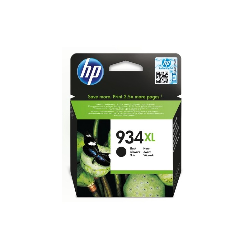 C2P23AE: HP CART INK NERO 934 XL PER OFFICEJET PRO 6230/6830