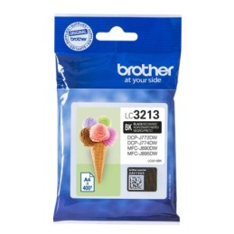 LC3213BK: BROTHER CART INK NERO PER DCPJ772/J774/MFCJ890DW/J895DW DA 400PG