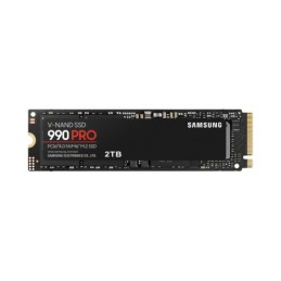 MZ-V9P2T0BW: SAMSUNG SSD INTERNO 990 PRO 2TB M.2 PCI-E R/W 7400/6900 GEN 4X4