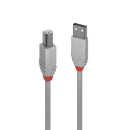 36683: LINDY CAVO USB 2.0 A/B ANTHRA LINE 2M