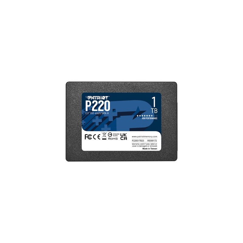 P220S1TB25: PATRIOT SSD INTERNO P220 1TB 2