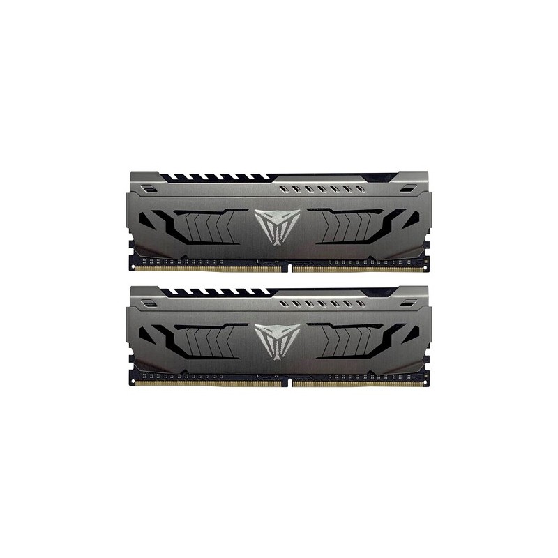 PVS416G440C9K: PATRIOT RAM GAMING VIPER STEEL 16GB DDR4 (2X8GB) 4400MHz CL19 XMP
