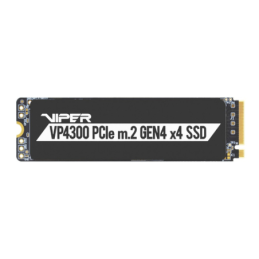VP4300-2TBM28H: PATRIOT SSD INTERNO VIPER VP4300 2TB M2 PCIE R/W 7400/6800 GEN 4X4