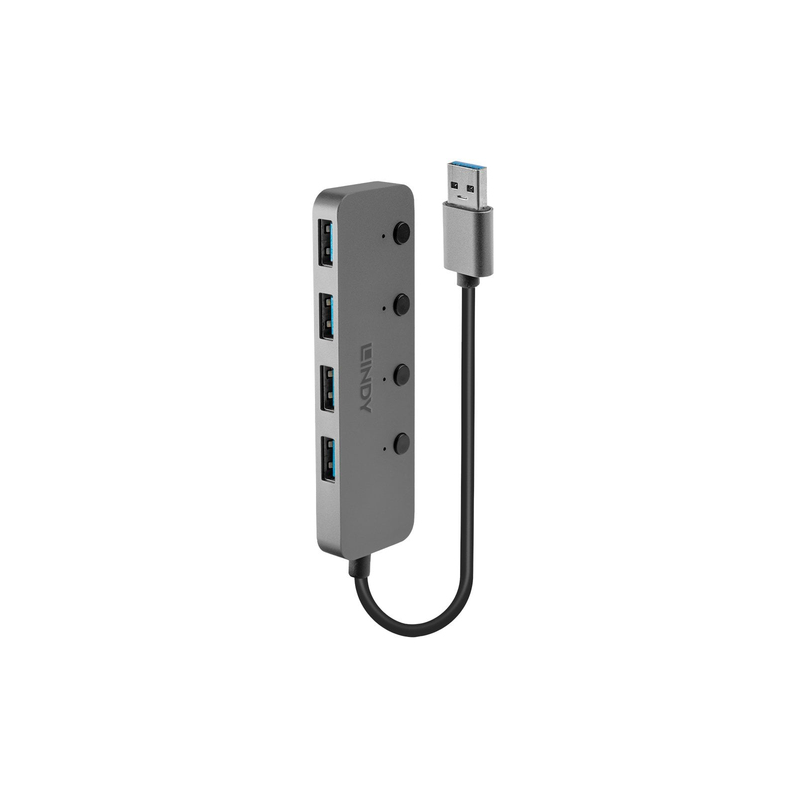 43309: LINDY HUB USB 3.0 4 PORTS