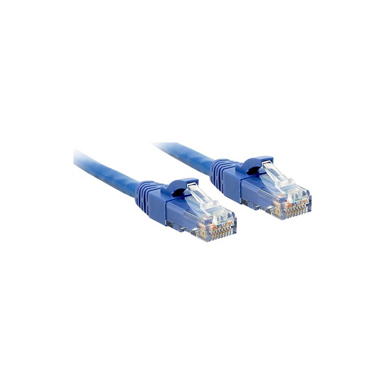 48019: LINDY CAVO DI RETE PATCH CAT. 6 U UTP 3 MT CONNETTORE RJ45 BLU 48019: LINDY CAVO DI RETE PATCH CAT. 6 U UTP 3 MT CONNETTORE RJ45 BLU