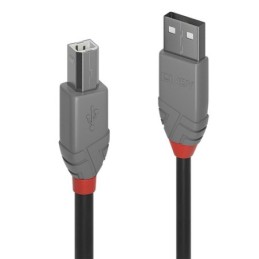 36671: LINDY CAVO USB 2.0 A/B ANTHRA LINE