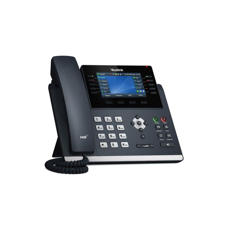 SIP-T46U: YEALINK TELEFONO VOIP 2XLAN GIGABIT