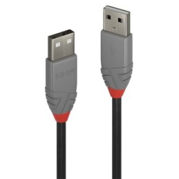 36694: LINDY CAVO USB 2.0 TIPO A/A ANTHRA LINE