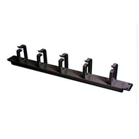 ARM129: LISTELLO GUIDACAVI 19 (2 UNITA) CON 5 ANELLI - COLORE NERO