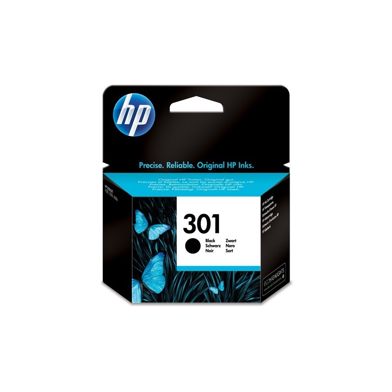 CH561EE: HP CART INK NERO 301 PER DJ1000/2000 TS