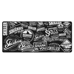 SKILLER SGP2 XXL: SHARKOON MOUSEPAD TAPPETINO GAMING 900 X 400 X 2.5 MM (INCL. SEWING)
