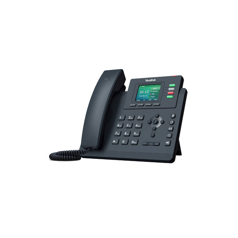 SIP-T33P: YEALINK TELEFONO VOIP 2XLAN 10/100 POE