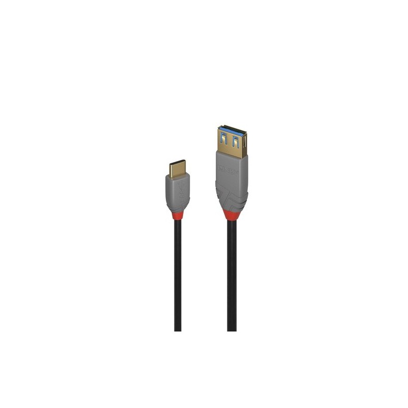 36895: LINDY CAVO ADATTATORE USB 3.1 TIPO C/A ANTHRA LINE