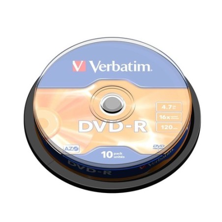 43523: VERBATIM DVD-R 16X