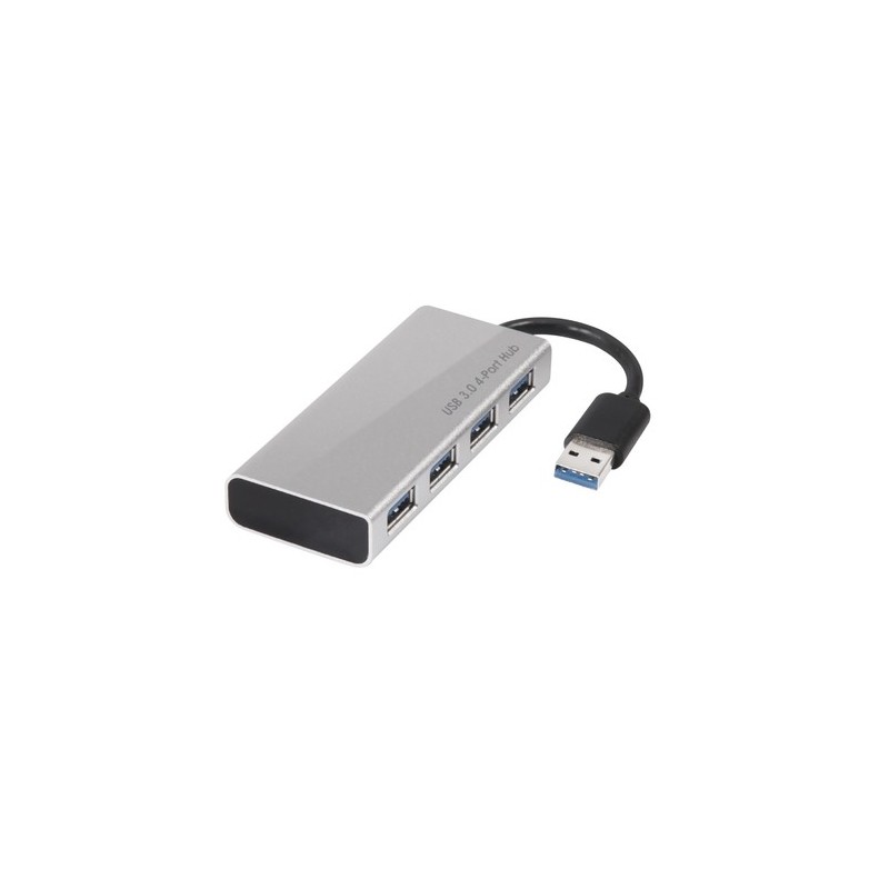 CSV-1431: CLUB3D ADATTATORE USB TYPE A 3.1 GEN 1 TO 4 X USB TYPE A 3.0 ALUMINIUM CASING WITH POWER