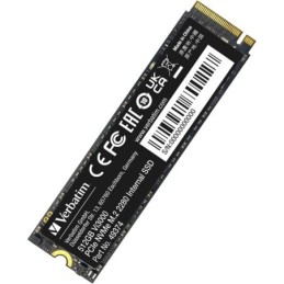 49374: VERBATIM SSD INTERNO VI3000 512GB M.2 PCI-E R/W 3300/3300 GEN 3X4