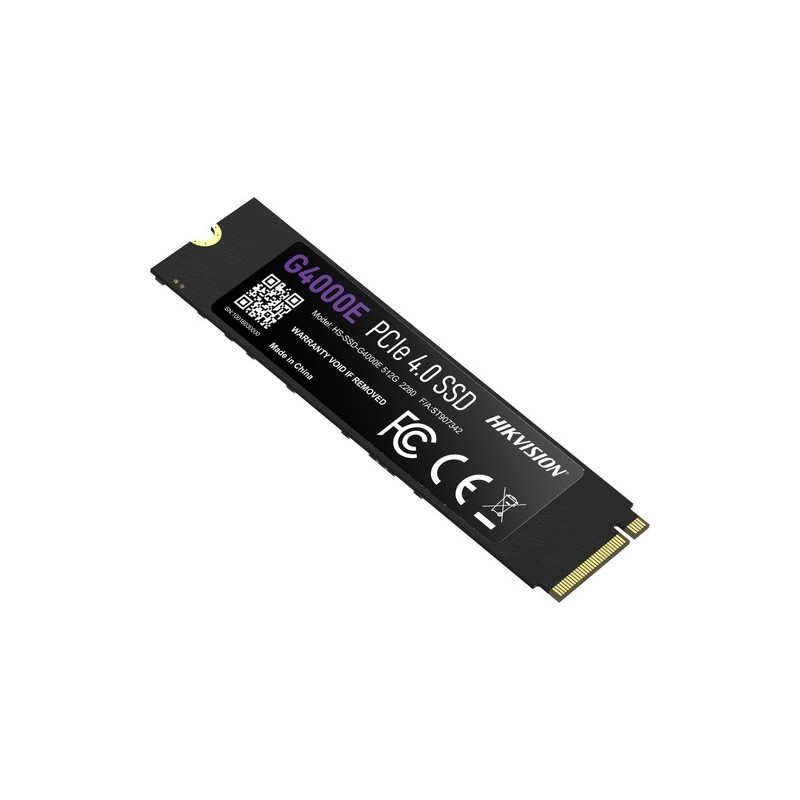 HS-SSD-G4000E 512G: HIKVISION SSD INTERNO G4000E 512GB M.2 PCIe R/W 5000/2500 GEN 4X4