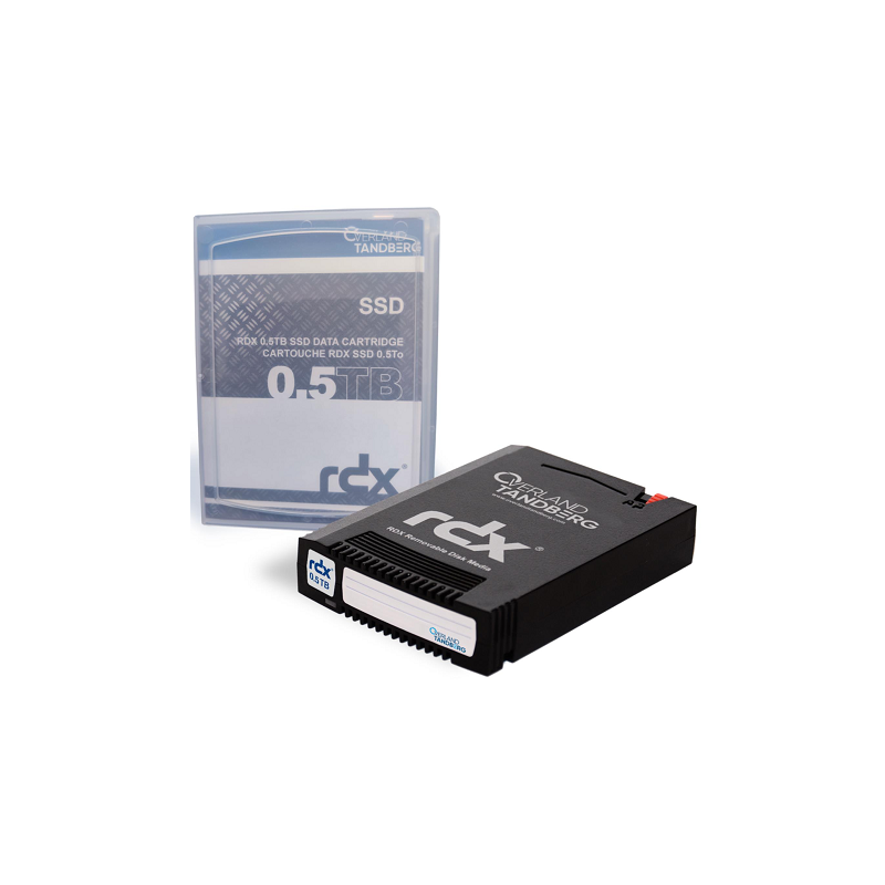8665-RDX: TANDBERG CARTUCCIA RDX SSD BACKUP 500GB