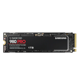 MZ-V8P1T0BW: SAMSUNG SSD INTERNO 980 PRO 1TB M.2 PCIE R/W 7000/5000 GEN 4X4