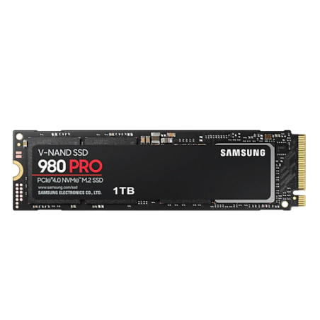 MZ-V8P1T0BW: SAMSUNG SSD INTERNO 980 PRO 1TB M.2 PCIE R/W 7000/5000 GEN 4X4