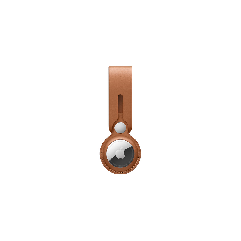 MX4A2ZM/A: APPLE AIRTAG LEATHER LOOP - SADDLE BROWN