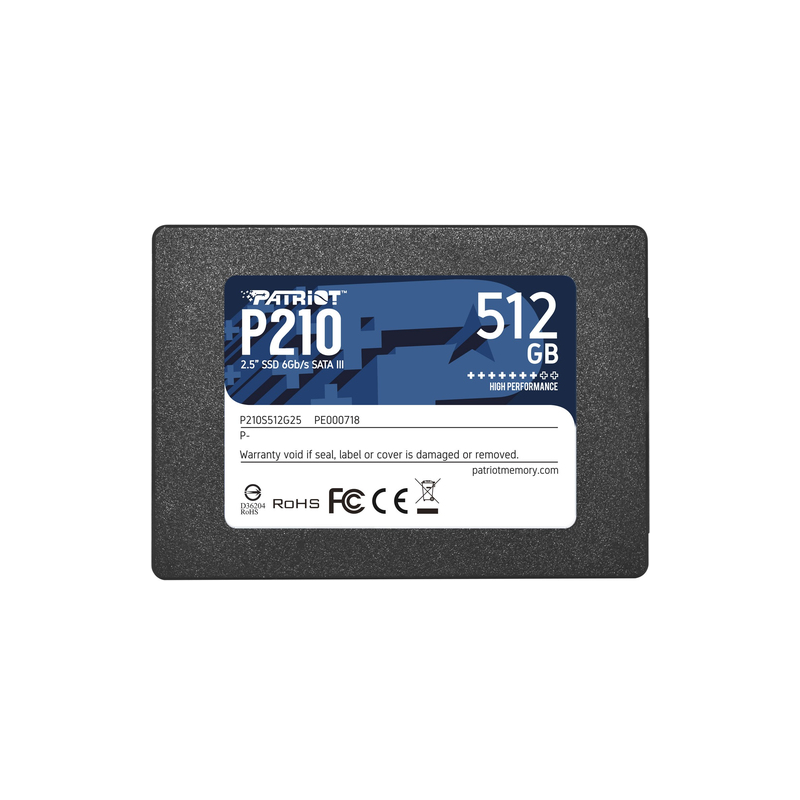 P210S512G25: PATRIOT SSD INTERNO P210 512GB 2