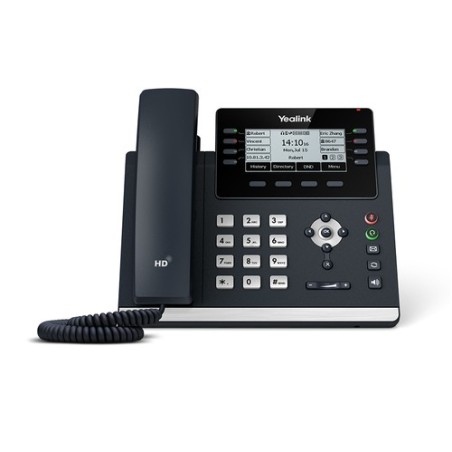 SIP-T43U: YEALINK TELEFONO VOIP 2XLAN GIGABIT