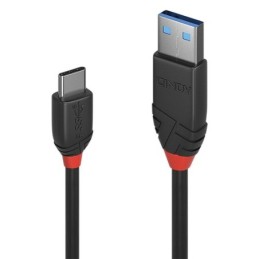 36916: LINDY CAVO USB 3.1 TIPO C/A BLACK LINE 1M