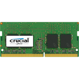 CT8G4SFS824A: CRUCIAL RAM SODIMM 8GB DDR4 (1x8Gb) 2400Mhz CL17