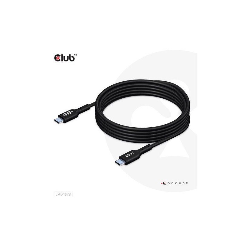 CAC-1573: CLUB3D USB2 TYPE-C BI-DIRECTIONAL CABLE