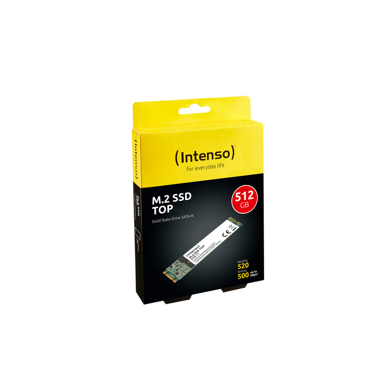 3832450: INTENSO SSD INTERNO TOP 512GB M.2 SATA R/W 520/500