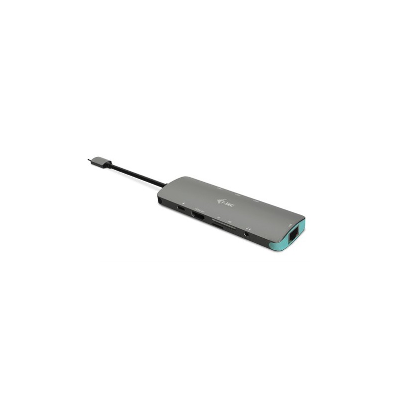 C31NANODOCKLANPD: I-TEC NANO DOCKING STATION IN METALLO USB-C