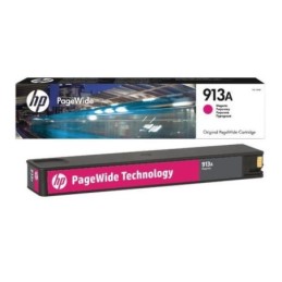 F6T78AE: HP CART INK MAGENTA 913A 3.000 PAG PER PAGEWIDE PRO 477 377