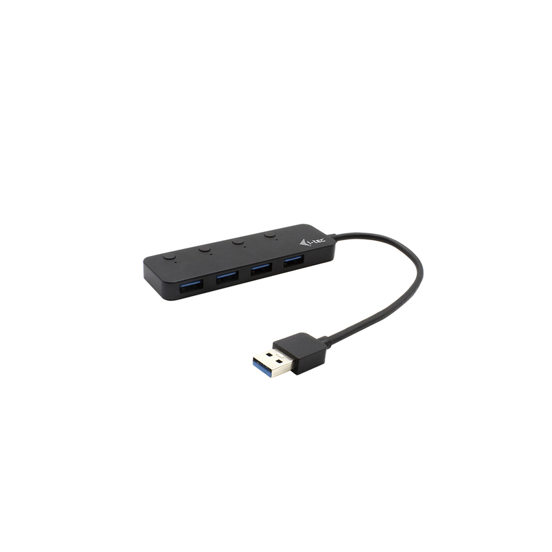 U3CHARGEHUB4: I-TEC HUB 4 PORTE USB 3.0 METAL